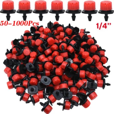 £5.22 • Buy Adjustable Micro Drip Irrigation System Watering Sprinklers Emitter Drippers