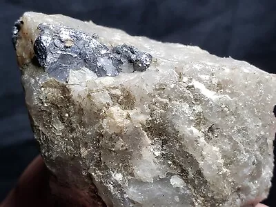 $18 • Buy Molybdenite Specimen From Moly Hill, QC. (64.2 Grams)