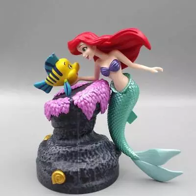 Little Mermaid Princess Ariel 7.4''/19cm Figure Model Toy Doll Cake Topper Gifts • £13.19