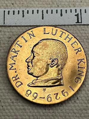 Martin Luther King MLK Token 1964 Nobel Peace Prize BTE Manufacturer Coin Medal • $20