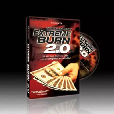 Extreme Burn 2.0 Gimmick By Richard Sanders Illusions Close Up Magic Magician • $12