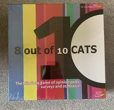 *NEW* 8 Out Of 10 Cats Board Game NEW • £9.99