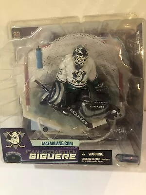 NHL Jean-Sebastian Giguere Figure MOC 2003 McFarlane Sportspicks Mighty Ducks 35 • $19.99