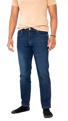 Alamo Stretch Slim Fit Jeans For Men - Classic Denim Men's Jeans With 5 Pockets • $23.49