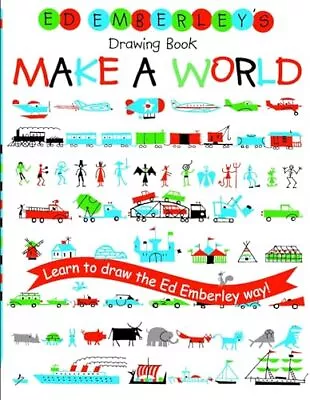 Ed Emberley's Drawing Book Make A World Ed Emberley Drawing Books • $13.44