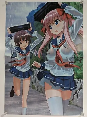 Saki / Juden-chan Double Sided Promo Anime Poster OOP • $18
