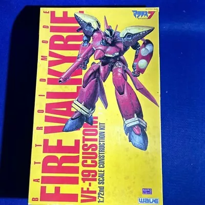 Macross VF Variable Fighter Action Figure 7 Fire Valkyrie VF-19 Kai Out Of Print • $191.99