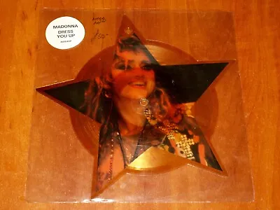 Madonna Dress You Up *rare* Uk Press 7  Picture Disc Vinyl Shaped 1986 Limited • $179