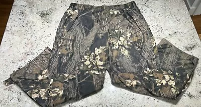 Cabela's Dry Plus Hunting Pants Mossy Oak Break Up Camo Men’s 2XL Rain Pants • $39.99