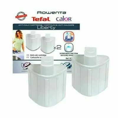 £16.94 • Buy Tefal LIBERTY Anti Scale Calc Filter Cartridges XD9070E0 Steam Generator Iron CO