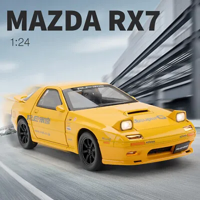 Diecast 1:24 Scale Mazda RX7 RX-7 FC  Diecast  Alloy Car Model Toy Collection • $71.72