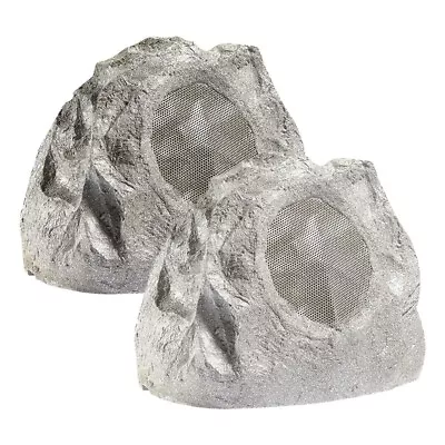 Lithe Audio Bluetooth Passive Garden Rock Speaker Pair (01623) • £139