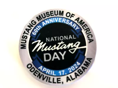 Challenge Coin Mustang 60th Anniversary • $6.95