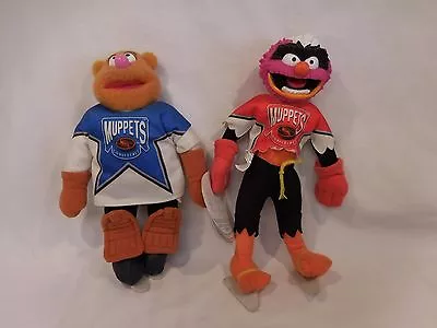 Nhl Hockey Muppets Set Of 2 Mcdonalds 1995 10  Plush Dolls  ! • $11.01