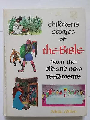 Children's Stories From BibleOld And New Testaments Merle Burnick VTG 60's Book • $5