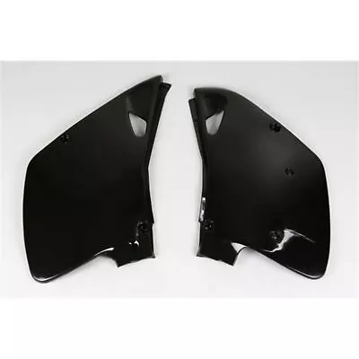 UFO Plastics Side Number Plates For Kawasaki KX 125/250 - Black KA02745-001 • $53.17