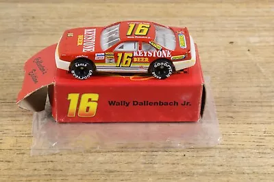 Vtg Keystone Beer Promo 1:64 Diecast Nascar T-Bird #16 Wally Dallenbach Jr • $14.95