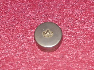 [Freemason Masonic Masonry] Box Antique Silver Metal Square Compass France Diam • $67.14
