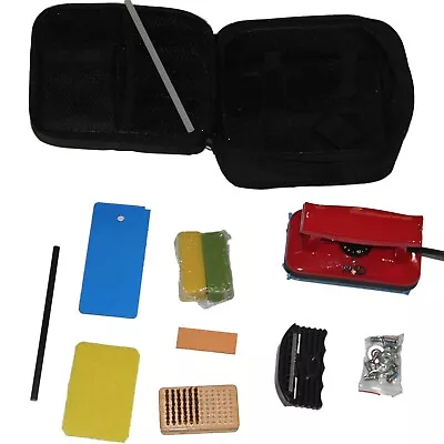 Ski Snowboard Repair Tuning Kit  Tune Waxing Iron  2x Wax Edger  Ptex Scraper • $99.99