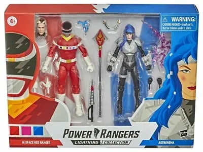 £34.99 • Buy Hasbro Power Rangers Lightning Collection In Space Red Ranger & Astronema - New