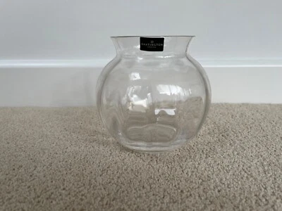£9.99 • Buy Dartington Crystal Florabundance Anemone Vase