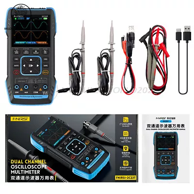 FNIRSI 2C23T Handheld Digital Oscilloscope+Multimeter+Function Signal Generator • $94.59