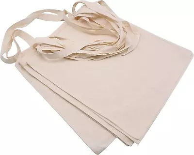 General Crafts | Calico Cotton Bags | Reusable | Pack Of 6 Bags | Large Or Small • £13.99