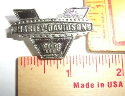 $9.95 • Buy Vintage Harley Pin Old V-twin HD Motorcycle Collectible Biker Vest Pinback Badge