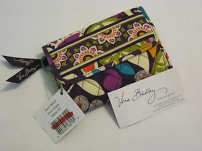 Vera Bradley Euro WALLET Trifold COIN CASE Cards For PURSE Tote BACKPACK Bag NWT • $29.95