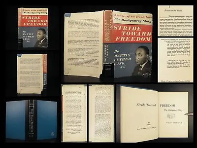 1958 1st/1st MARTIN LUTHER KING JR Stride Toward Freedom Civil Rights Montgomery • $599