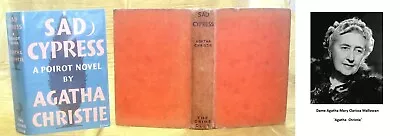 AGATHA CHRISTIE - SAD CYPRESS - 1st/1st With D/J - 1940 & Christie's Last Will  • £595