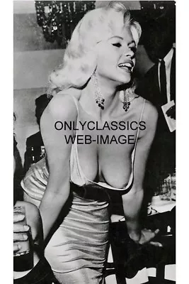 Sexy Actress Jayne Mansfield Revealing 8x12 Photo Busty Pinup Cheesecake Beauty • £13.89