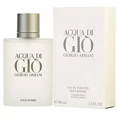 Giorgio Armani Acqua Di Gio 3.4 Oz Men's Eau De Toilette Spray New & Sealed Box! • $27.50