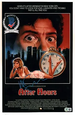 Martin Scorsese SIGNED AFTER HOURS 11x17 Poster Legend Director Beckett BAS COA • $382.49