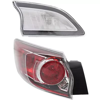 Pair Tail Lights Taillights Taillamps Brakelights Set Of 2  Driver Left Side • $123.70