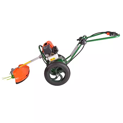 PORTEK RUFCUT WHEELED STRIMMER Cutting Grass Mower Petrol • £325