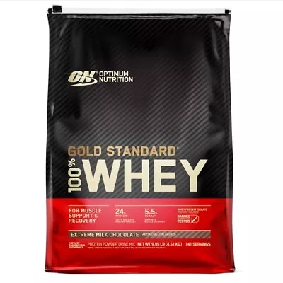 Optimum NutritionStandard  Whey Protein Powder Extreme Milk Chocolate 10 Pound • $133.06