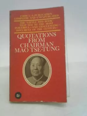 Quotations From Chairman Mao Tse Tung (Schram - 1967) (ID:00469) • £16.16