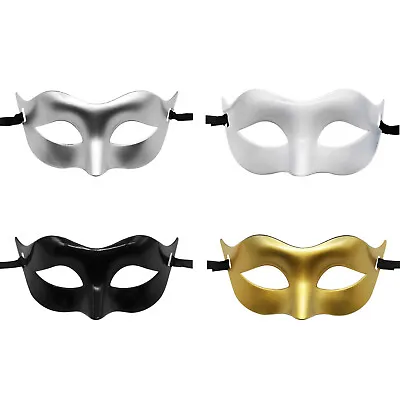 4pcs Masquerade Venetian Mask Women Men Costume Mardi Gras  Halloween Party Mask • $12.99