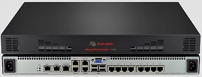 Avocent MergePoint Unity MPU108e MPU108EDAC 8 Port KVM IP HTML5 Switch Dual AC • $199.98