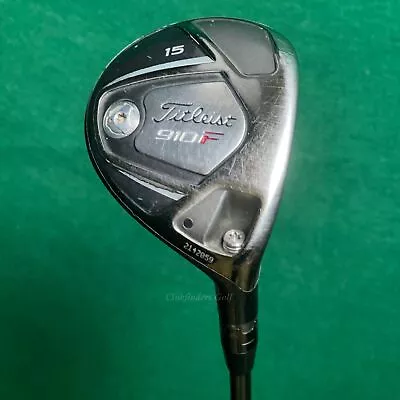 Titleist 910F 15° Fairway Wood Mitsubishi Diamana 'ahina 82 Stiff W/Hc • $67.99