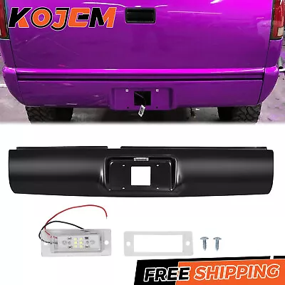 Primer Black Rear Bumper Roll Pan Rollpan For 1994-2003 Chevy S10 GMC Sonoma • $72.99