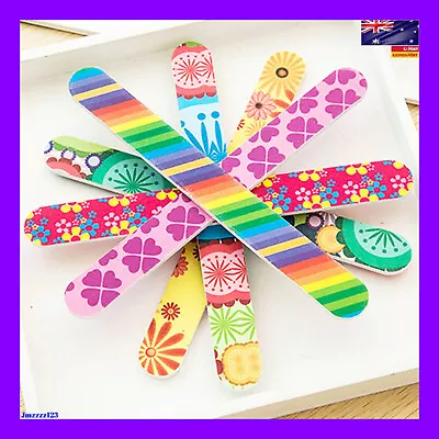 Double Sided Pedicure Nail Files Manicure Nail Care Sanding FREE POSTAGE • $2.19