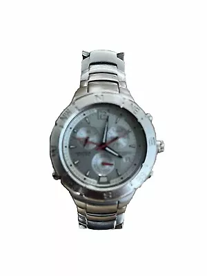 Nautica Mens Stainless Steel Watch - Excellent Condition • £40