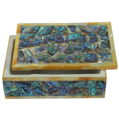 6 X4  Marble Box Jewelry Trinket Inlay Pietra Dura Mosaic Onyx Malachite F6 • $248