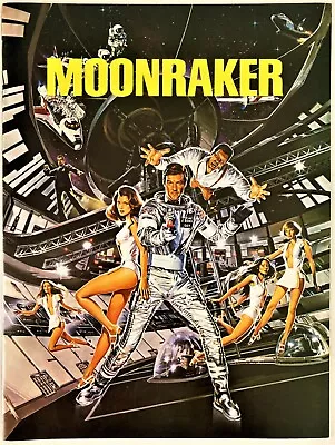 Vintage Movie Program 1979 Glidrose Productions James Bond Moonraker • $3.49