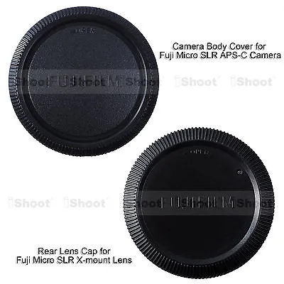 Body Cover Protector Rear Cap For Fujifilm Camera X-PRO1 X-M1 Fuji X-mount Lens • $5.49