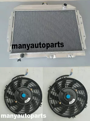 Aluminum Radiator+Fans For 58-74 AMC AMX Ambassador/Gremlin/Javelin Matador V8 • $225