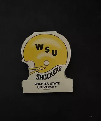 VTG Wichita State University Football Basketball Matchbook Unstruck - Wichita KS • $3.95