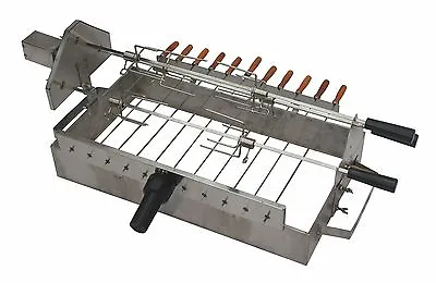 Stainless Steel Cypriot Grill Top Rotisserie For Your BBQ  • £194.99